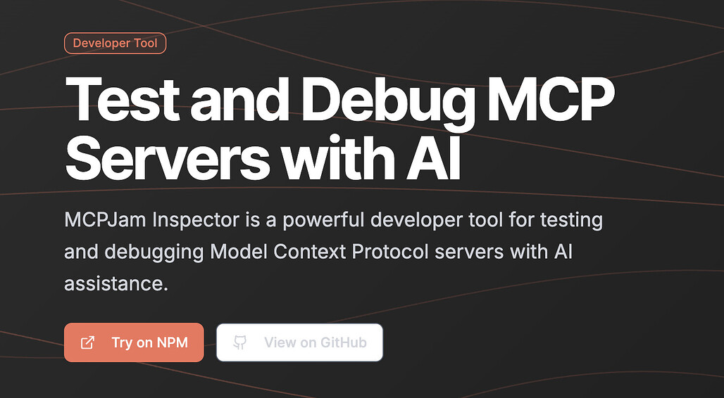 MCPJam Inspector: MCP Server의 시각적 디버깅을 위한 Web UI 기반 도구