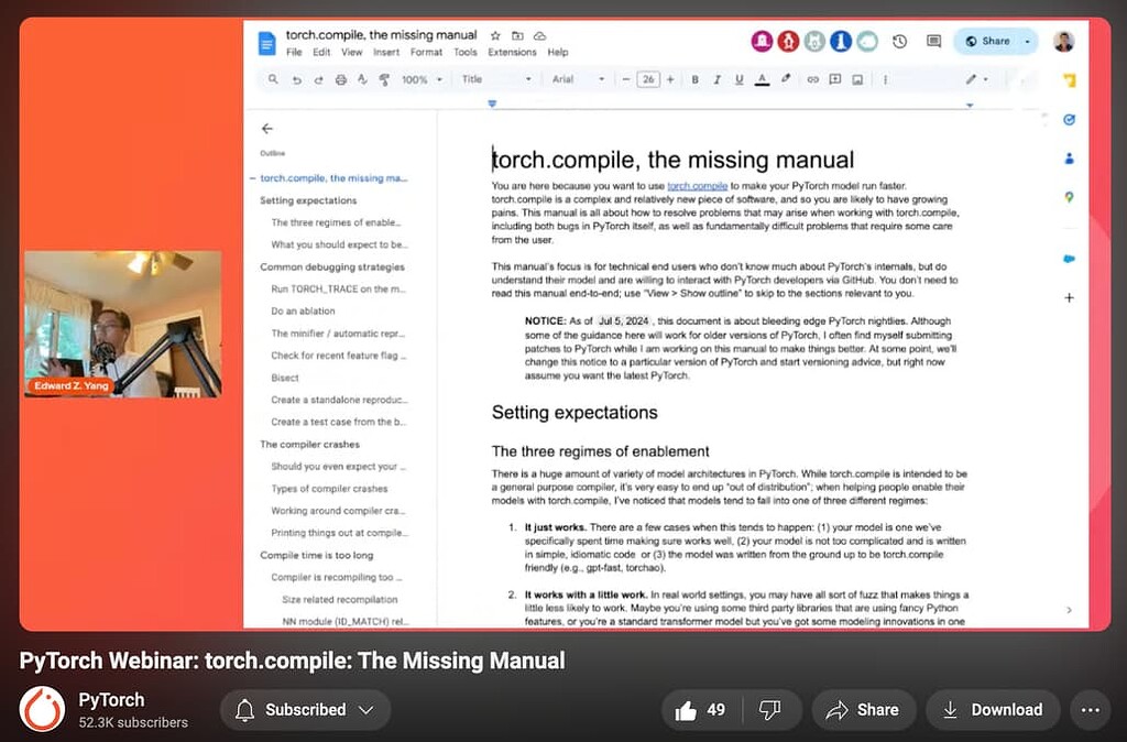 torch.compile(): The Missing Manual 소개 (feat. Team PyTorch) - 읽을거리&정보공유 ...
