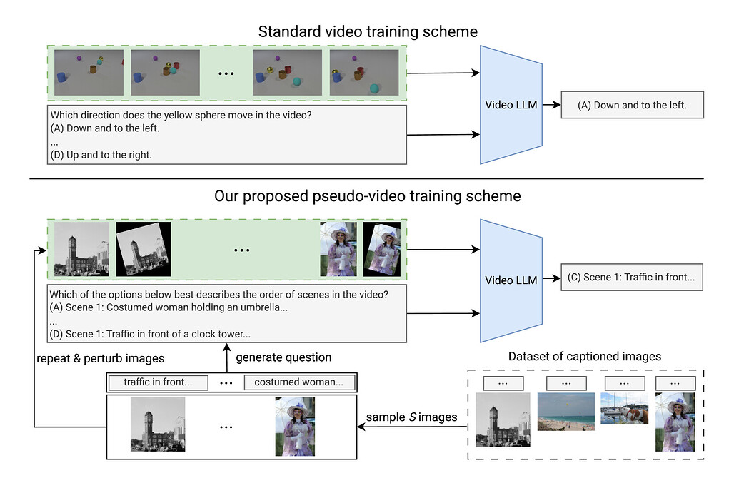 비디오 LLM 학습에서 비디오의 중요성은 어느 정도일까? / How Important are Videos for Training Video LLMs?