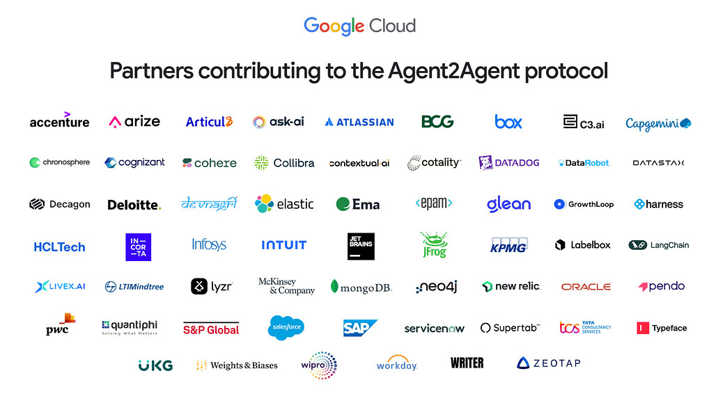 Agent2Agent 프로토콜 파트너