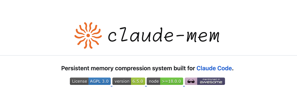 claude-mem: Claude Code를 위한 영구적 기억(Memory) 플러그인