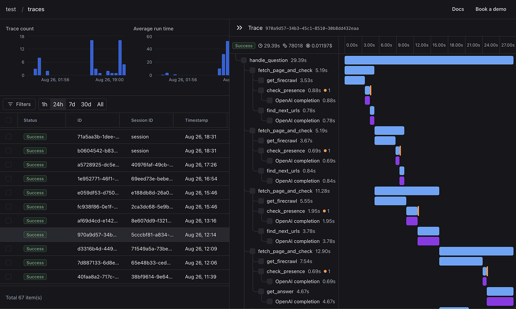 Laminar: AI Agent나 RAG와 같은 복잡한 LLM 애플리케이션을 위한 오픈소스 관측 및 분석 플랫폼