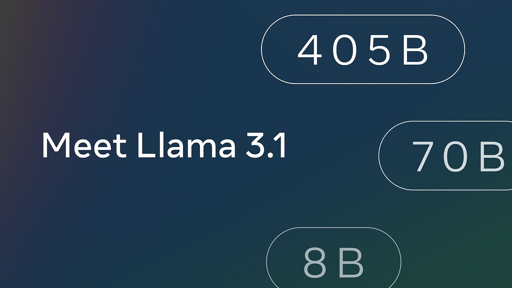 Meta, 🦙 Llama-3.1 모델 공개: 405B 모델 추가 및 8B / 70B 모델들의 성능 개선 - 읽을거리&정보공유 ...