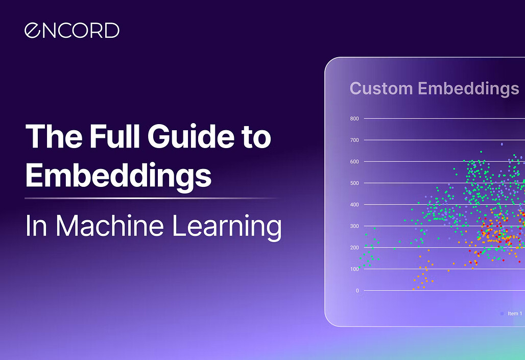 The Full Guide to Embeddings in Machine Learning