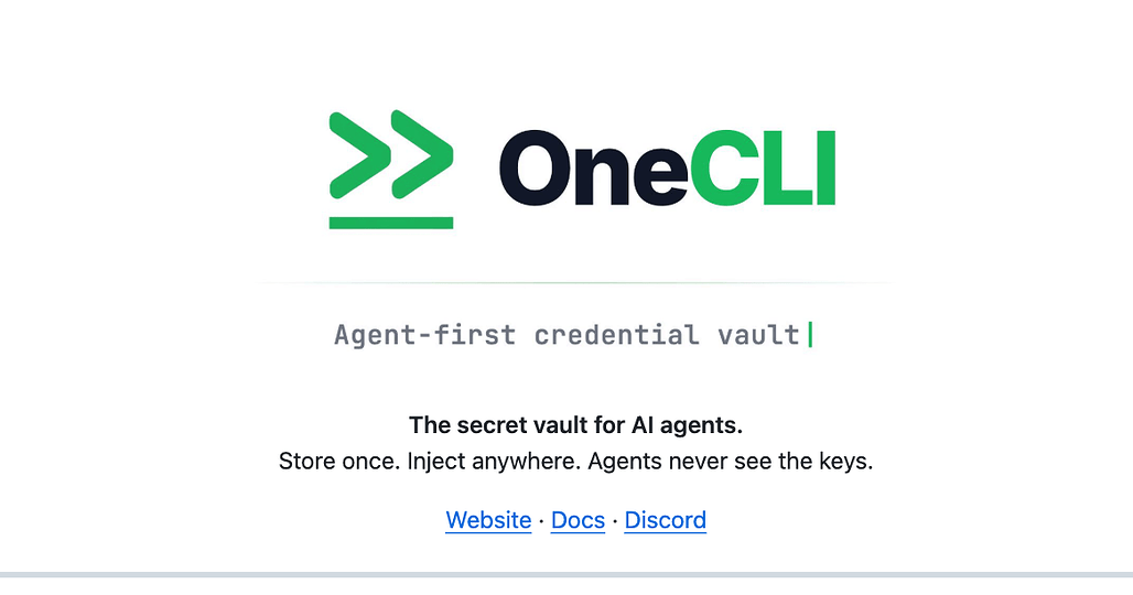 OneCLI: AI 에이전트를 위한 안전한 오픈소스 인증 정보 저장소(Credential Vault) 및 프록시