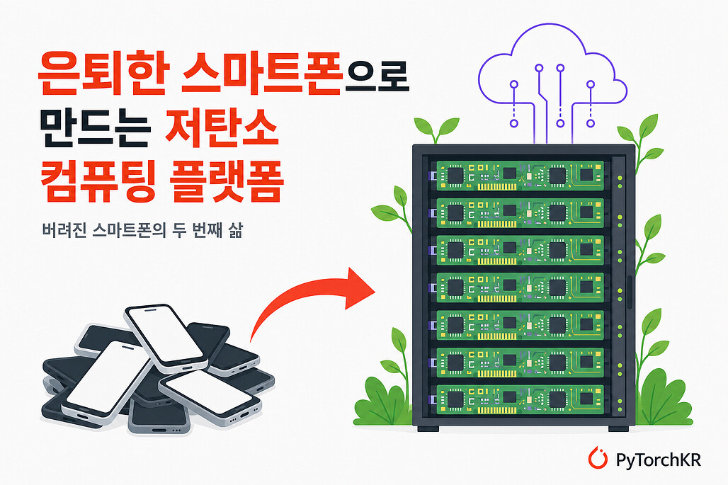 은퇴한 스마트폰으로 만드는 저탄소 컴퓨팅 플랫폼