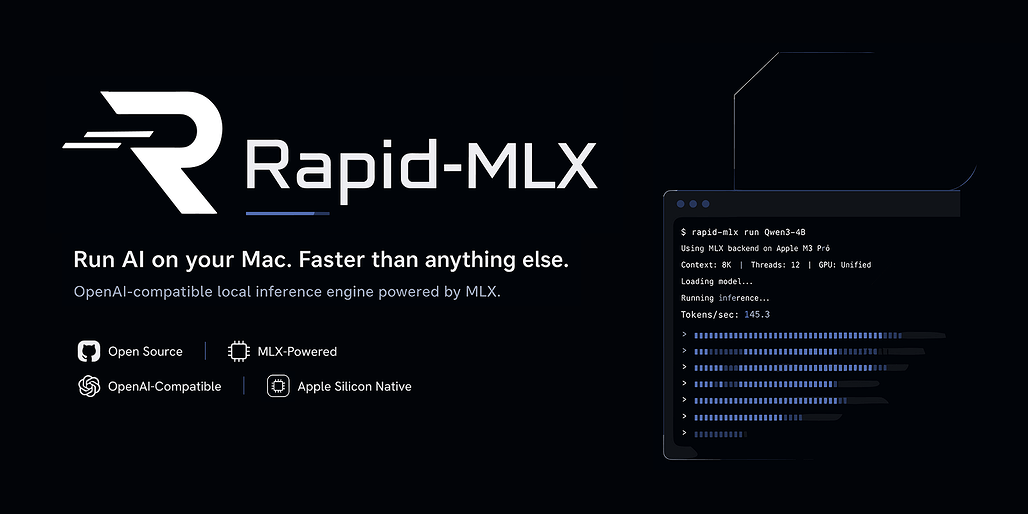 Rapid-MLX 프로젝트의 대표 배너 이미지