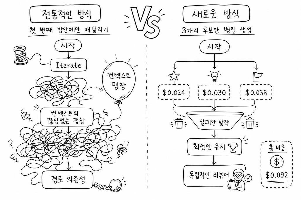 전통 방식 vs 새로운 방식 (한국어)
