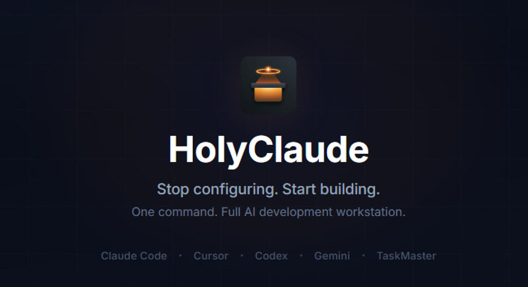 HolyClaude: Claude Code 및 다양한 AI 에이전트를 통합한 올인원 Docker 기반 오픈소스 Web UI
