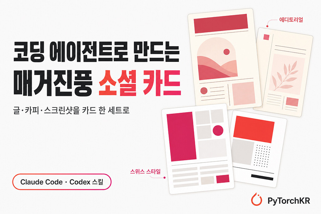 Guizang Social Card Skill: 코딩 에이전트로 매거진풍 소셜 카드를 만드는 스킬