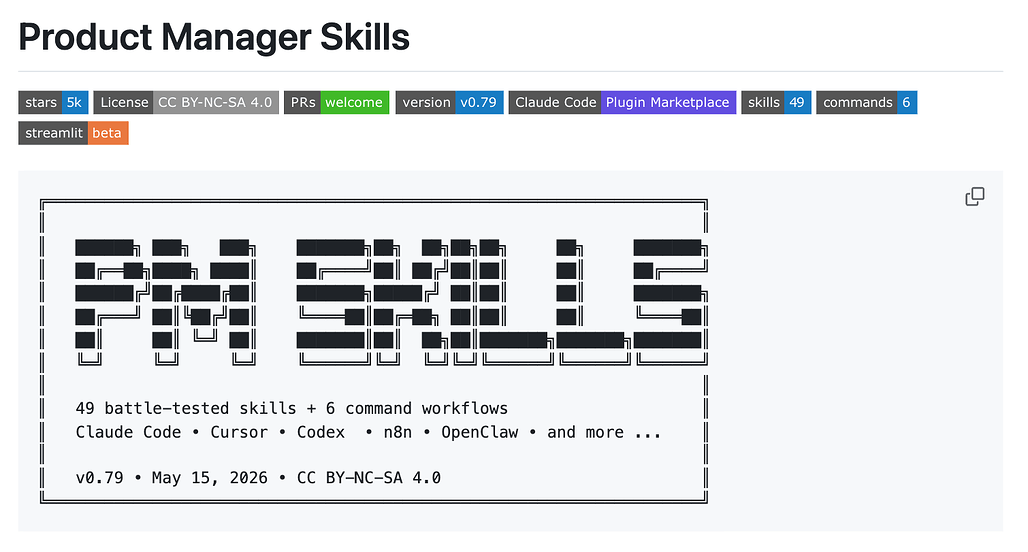 Product Manager Skills: AI 에이전트를 위한 49가지 제품 관리 스킬 프레임워크