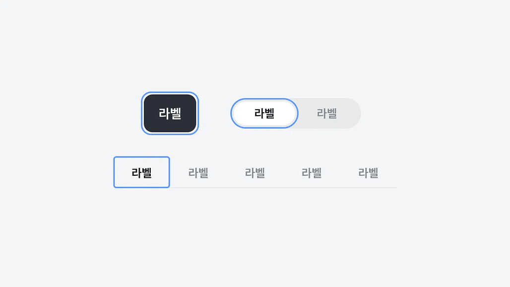 터치 영역 targetSize를 모든 플랫폼이 공유하는 스펙으로 정의한 구조