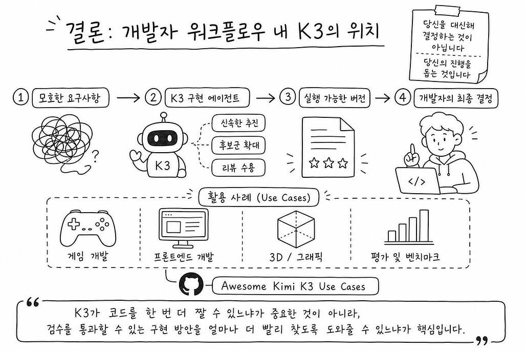 개발자 워크플로우 내 K3의 위치 (한국어)