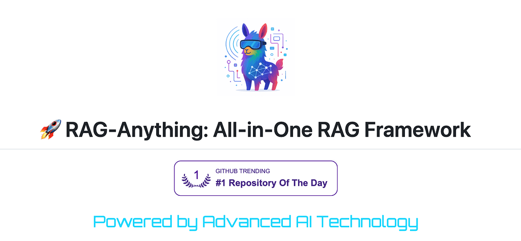 RAG-Anything: 텍스트, 이미지, 표, 수식을 아우르는 멀티모달 올인원 RAG 프레임워크 (feat. HKUDS)