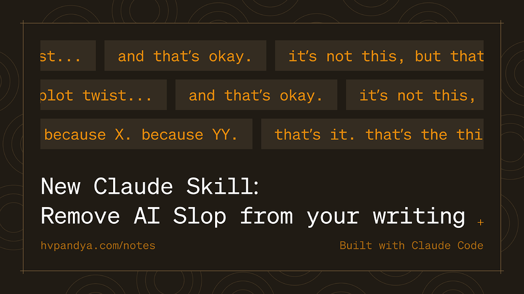 stop-slop: 산문에서 AI 글쓰기 패턴을 찾아 제거하는 Claude 스킬