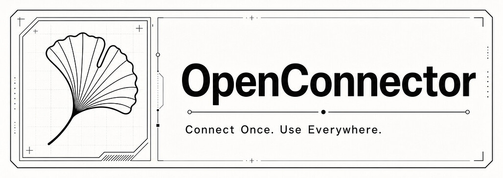 OpenConnector 공식 배너