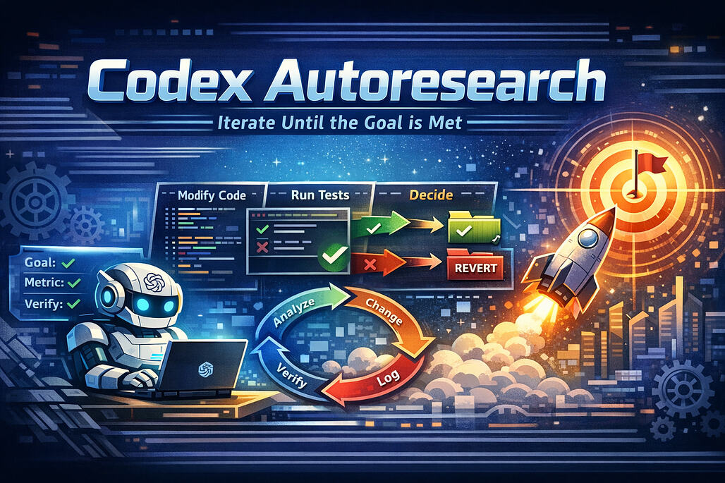 Codex Autoresearch: Codex를 사용한 지표 기반의 자동화된 AI 코드 개선 루프 시스템 (feat. Auto Research)