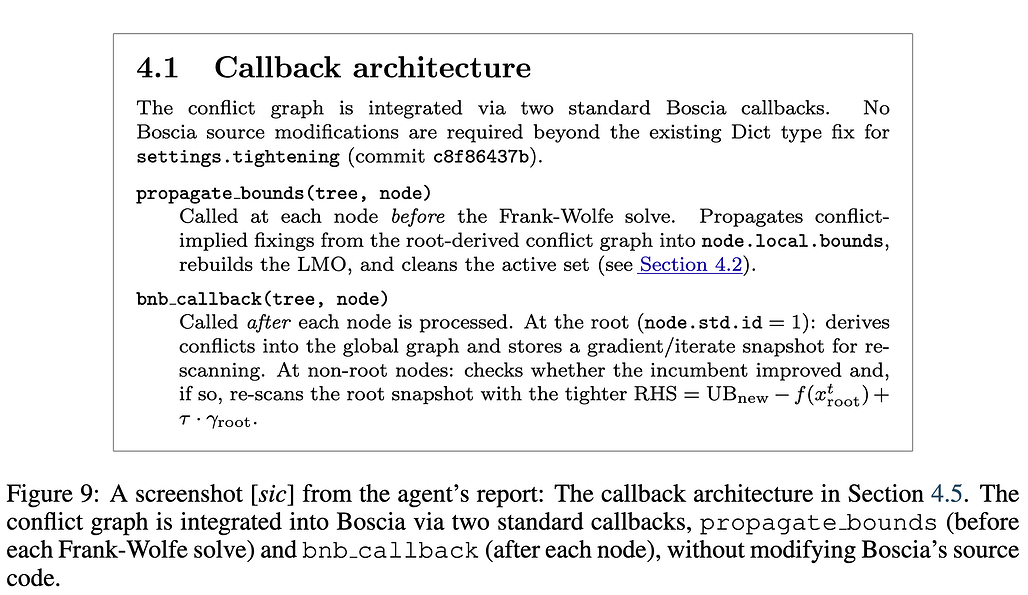 Agentic Researcher: 혼합 정수 솔버의 콜백 아키텍처 스크린샷