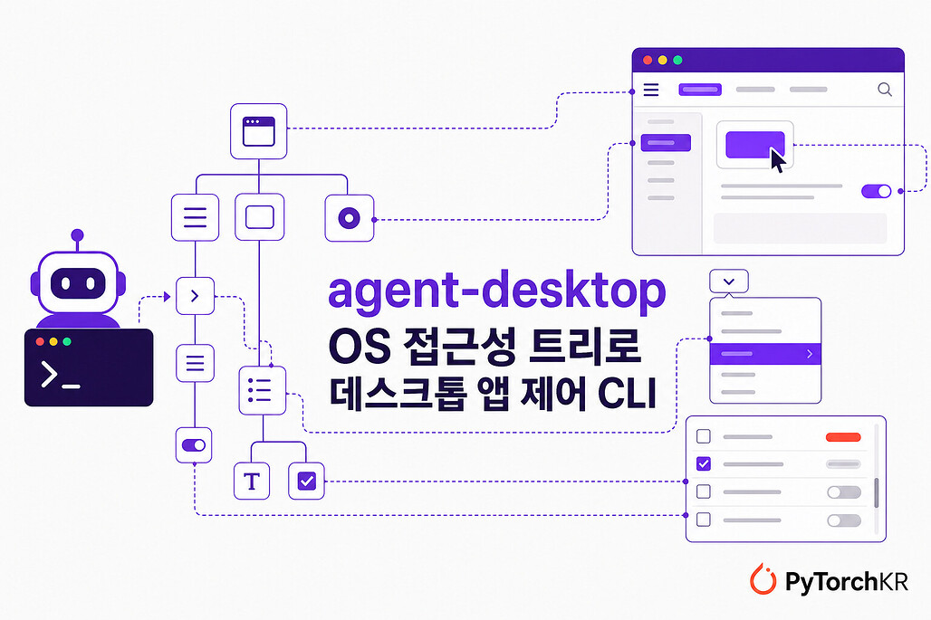 agent-desktop: OS 접근성 트리를 활용한 AI 에이전트용 데스크톱 자동화 CLI
