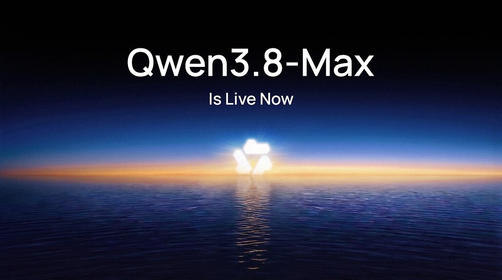 Qwen3.8-Max 출시를 알리는 Qwen 공식 발표 배너