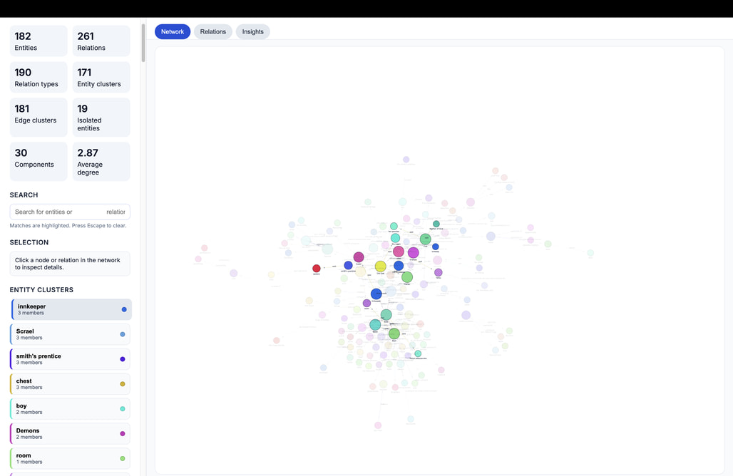 KGGen으로 생성한 지식 그래프(Knowledge Graph)의 시각화