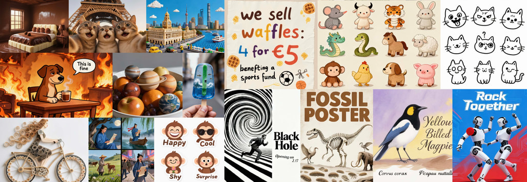 NextFlow 모델의 복잡한 지시 이행(Complex Instruction Following) 예시