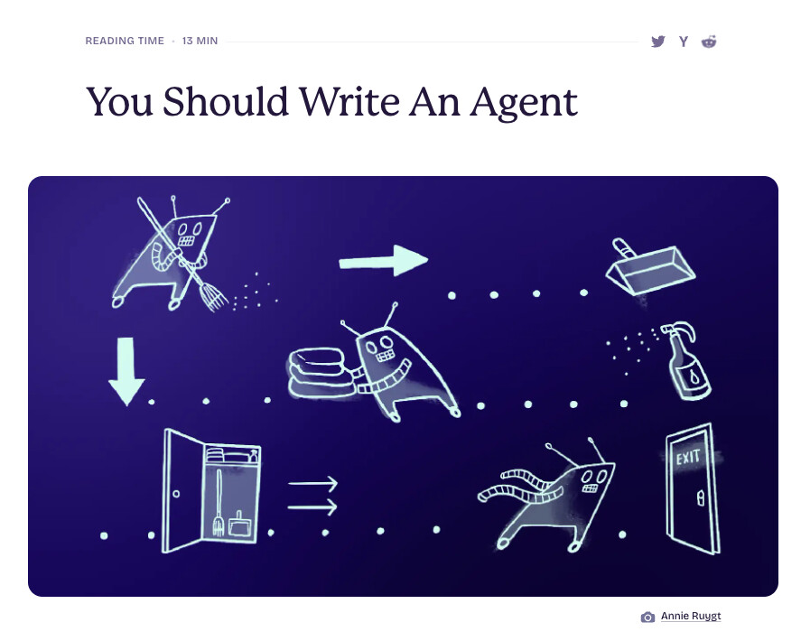 에이전트를 직접 만들어봐야 하는 이유