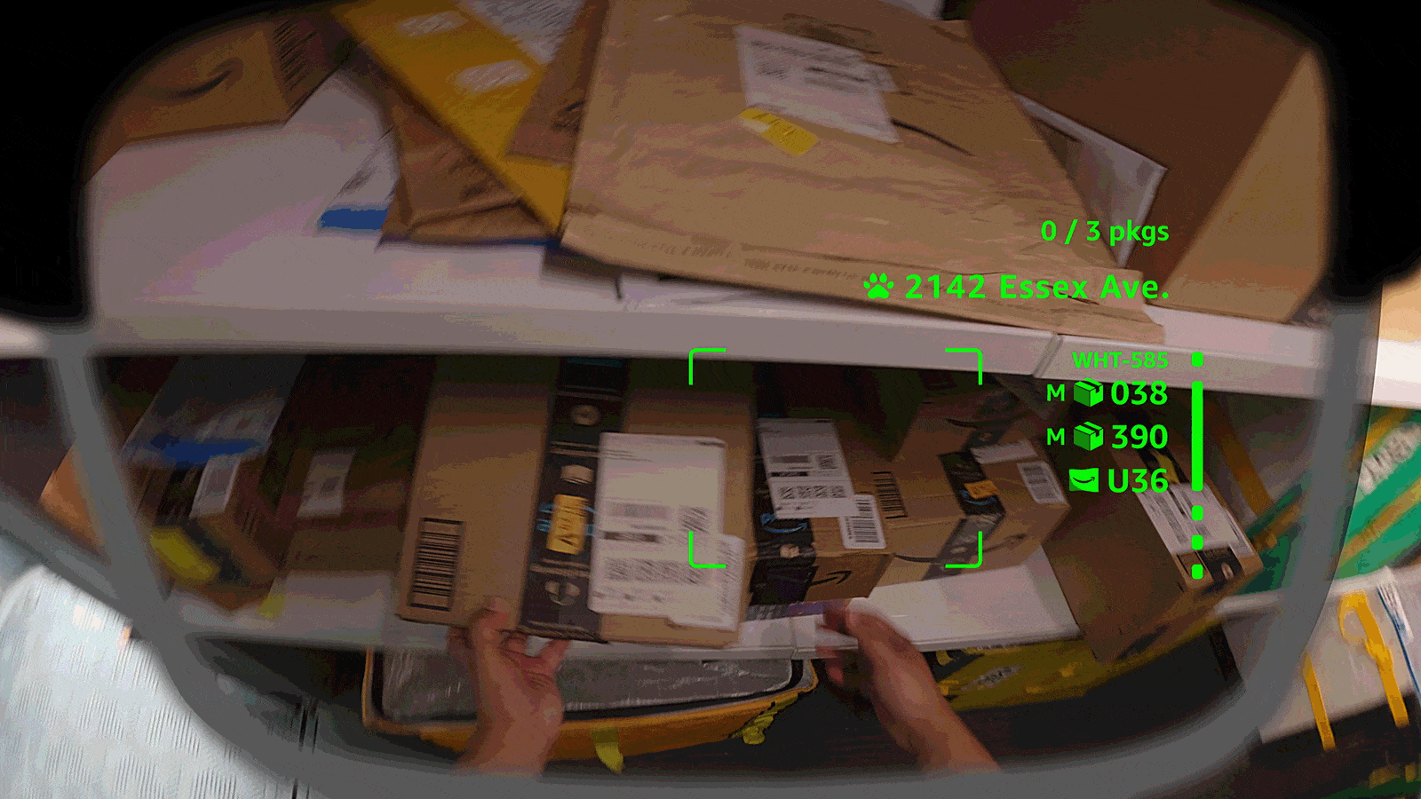 Amazon's delivery glasses: demo #1