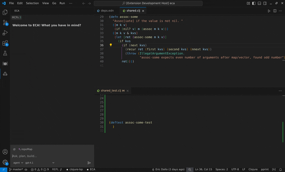 ECA-VSCode Demo