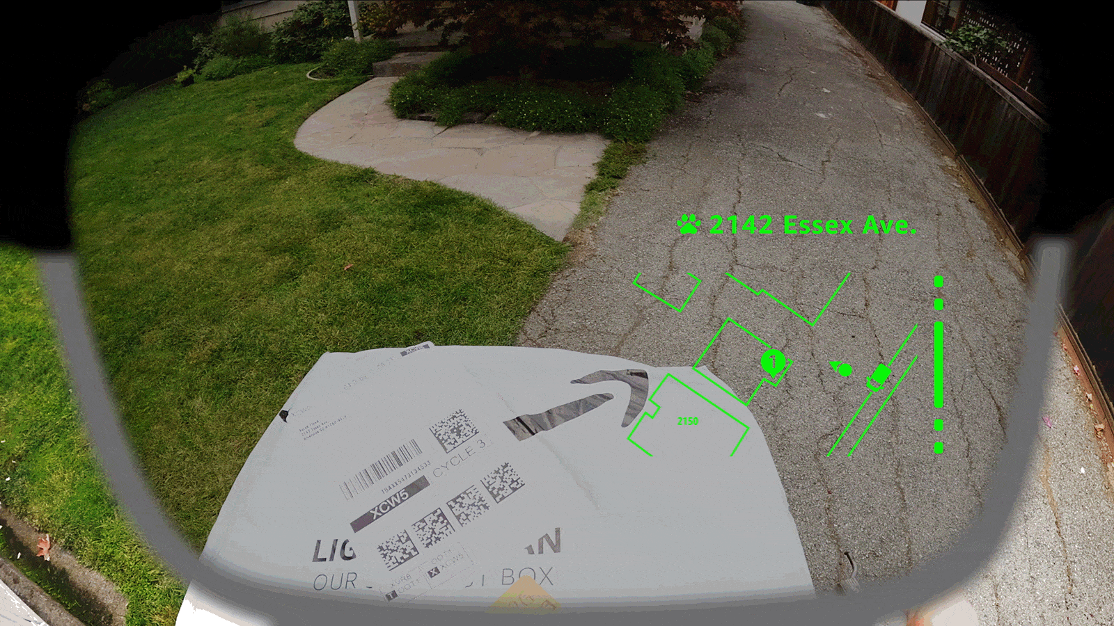 Amazon's delivery glasses: demo #1