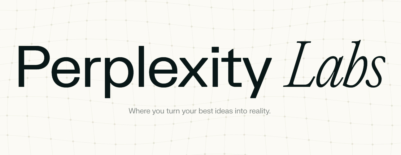 Perplexity, 보고서 작성, 대시보드 구축 및 간단한 개발까지 지원하는 생산성 도구 Perplexity Labs 출시