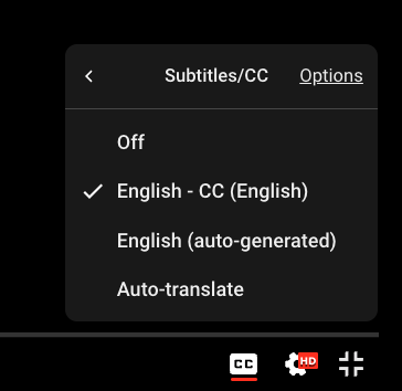 Subtitles